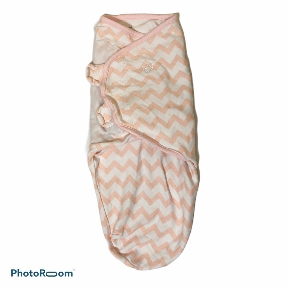 Swaddle Me Pink Chevron Swaddle Girls